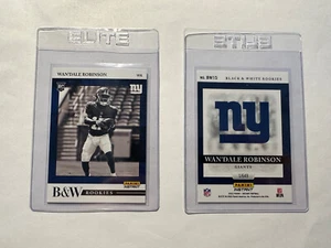 Panini Instant 2022 "Black & White Rookies" #BW15 WAN'DALE ROBINSON RC 1/649 - Imagen 1 de 3