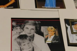 Colección Princesa Diana 7 Hojas Como Nuevas Trajes Especiales Conjunto de Placas Estampillas Postales - Imagen 1 de 18
