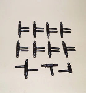 Einbohrband Klein, 10 Stück Oberfläche -Antik Rollendurchmesser 9 mm - Bild 1 von 2