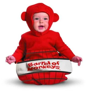 Disfraz de bunting barril de monos para bebé 0-6 meses - Imagen 1 de 2