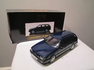 1:18 VW Passat Variant VR6 B3 blu limitato scala 1 di 1000 KK - Foto 1 di 7