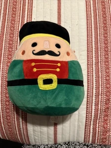 Squishmallow Weihnachten grüner Nussknacker Soldat Lorenzo 12 Zoll Stofftier Plüsch LESEN - Bild 1 von 6