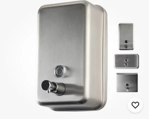 Dispensador de jabón comercial montaje en pared - dispensador de jabón montado en la pared de acero inoxidable... - Imagen 1 de 4