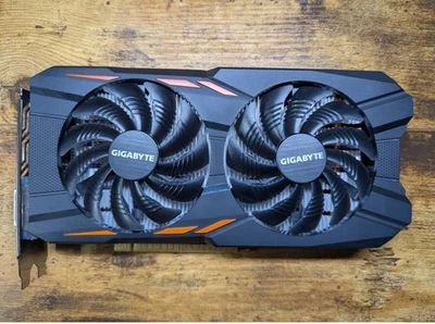 Gigabyte Nvidia GTX 1050Ti WF2 OC 4GB GDDR5 PCI-E Graphics Card - Black - Image 1 of 4