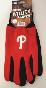 Guanti Philadelphia Phillies taglia adulto sport utility rosso nero nuovi con etichette - Foto 1 di 7