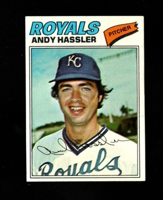 1977 Topps # 602 Andy Hassler NM - Image 1 of 2