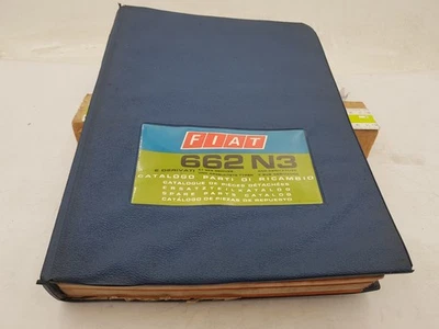 Manuale officina Fiat 662 N3 e derivati autocarro catalogo ricambi edizione 1974 - Immagine 1 di 4