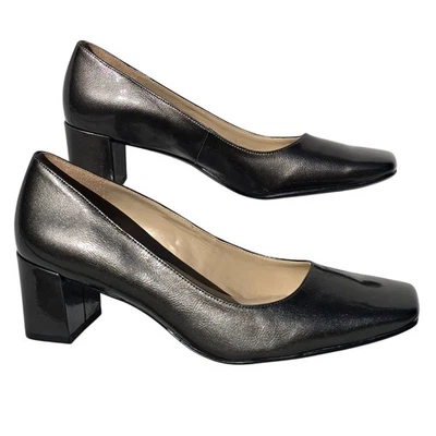 Naturalizer блок каблук насосы Karina оливковый лакированная кожа 9,5 - Изображение 1 из 4