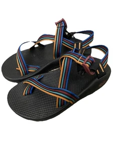 Chaco Z2 Classic Scoop Nugget Sandals Mens 9 Colorful Hiking Strappy Beach - Picture 1 of 7