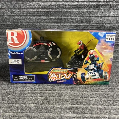 Vintage Radio Shack RC Micro ATV w/ Driver Radio Control Toy Vehicle NEW/SEALED - Image 1 of 4