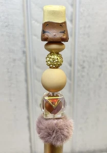 Paquete de bocadillos de chocolate y vainilla Shopkins Real Littles pluma con cuentas de pudín - Imagen 1 de 5