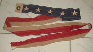 US Navy Kommission Wimpel Flagge mit 7 Sternen WWI-WWII Ära (1917-1945) - Bild 1 von 3