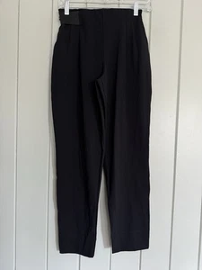 Aday Turn It Around Pants XS Black Stretch Tapered Straight Leg Pull-On - Picture 1 of 4