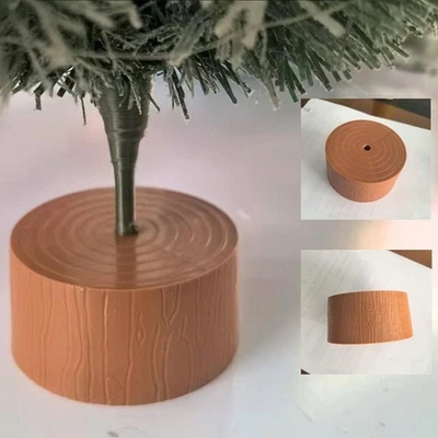 Artificial Christmas Tree Stand Indoor Counterop Holiday Desk Xmas Tree Base - Image 1 of 4