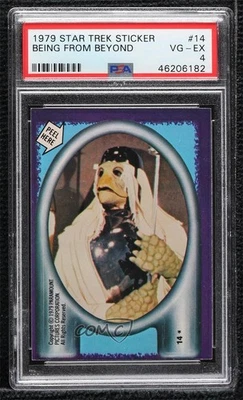 1979 Topps Star Trek: The Motion Picture Stickers Alien #14 PSA 4 2t7 - Image 1 of 3