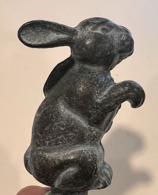 Grifo pátina grifo jardín conejo latón vintage Foto 1 de 4