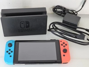 Nintendo Switch HAC-001 System Blau Rot Joycons (AM1088245) - Bild 1 von 5