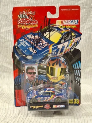 Литая модель Racing Champions 1:64 Nascar No77 Джаспер Роберт Прессли 1999 с автографом - Изображение 1 из 4