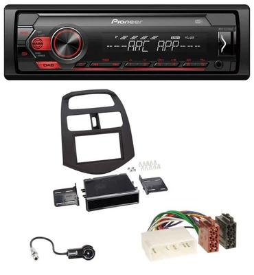 Pioneer DAB 1DIN MP3 AUX USB Autoradio für Chevrolet Spark (KLM 2012-2013) - Bild 1 von 4