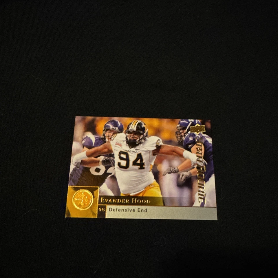 2009 Upper Deck #276 Evander Hood Pittsburgh Steelers Rookie RC - Image 1 of 2