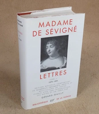 LA PLEIADE : MADAME DE SEVIGNE - LETTRES 2 / 1955 - Photo 1/4