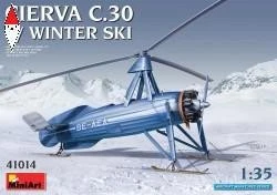 MINI ART 1/35 CIERVA C.30 WITH WINTER SKI - Immagine 1 di 1