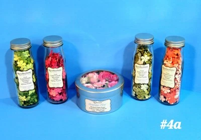 BNIP RETIRED RARE RECOLLECTIONS 5 PKS. FLOWERS LOT SCRAPBOOK EMBELLISHMENTS #4 - Image 1 of 4