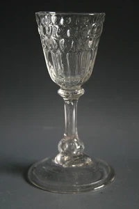 BELGISCHES LÜTTICH WEINGLAS AUS DEM 18. JAHRHUNDERT - UM 1730 - Bild 1 von 4