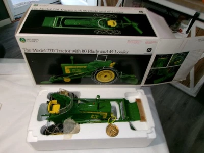 Игрушка фермерская John Deere Precision Classics 720 80 лезвий 45 погрузчик отсутствует буклет - Изображение 1 из 2