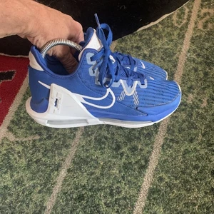Size 8 - Nike LeBron Witness 6 TB White Blue - Picture 1 of 6