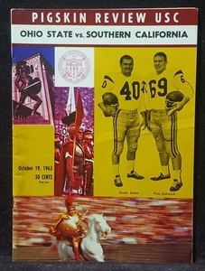 PIGSKIN REVIEW USC: "Ohio State vs Southern California Program" 19 de octubre de 1963 - Imagen 1 de 4
