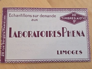 Timbre France Carnet Phéna luxe 188-C2**  ref KLM 1341 - Foto 1 di 4