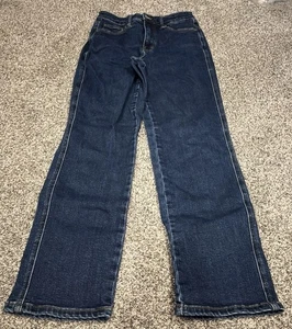 Pantalones de mezclilla para mujer talla 5/27 julio azul Los Ángeles pierna recta azul - Imagen 1 de 3
