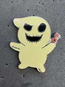Pin Disney - Prendedor misterioso Oogie Boogie NBC Pesadilla antes de Navidad - Imagen 1 de 3