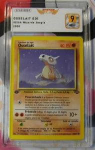 Wizards Jungla Edición 1 Pokémon Cubone 50/64 Nueva Gradée 9 - Imagen 1 de 2