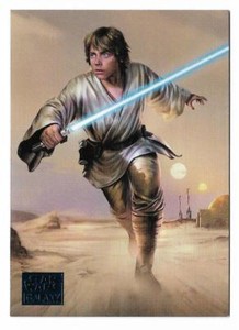 2018 Topps Star Wars Galaxy BLUE Foil Parallel #58