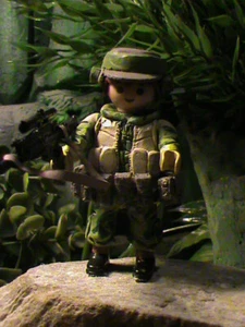 Playmobil Personnalisé Soldat Rebelle (Le Retour Du Jedi) Ref- 0114 Bis - Bild 1 von 12