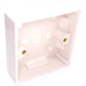 Aufputz Rückendose Patress Box 1 Gang 25 mm Wandhalterung einfach - Bild 1 von 5