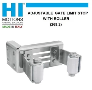 GUÍA DE SOPORTE RECEPTOR LÍMITE DE PARADA DE PUERTA DESLIZANTE AJUSTABLE BENINCA (269.2)-2 PIEZAS - Imagen 1 de 8