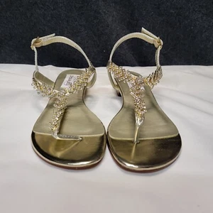 Gold Dyeables Womens Shoes Size 6 - Picture 1 of 7