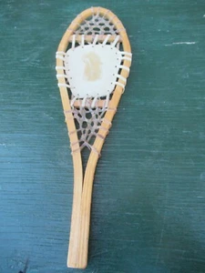 Raquetas de nieve miniatura vintage de 16" de largo x 5" de ancho - Imagen 1 de 4