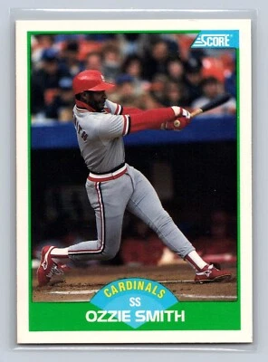 1989 Score #80 Ozzie Smith - Image 1 of 2