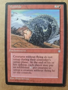 Mudslide (204) Ice Age MTG Magic The Gathering 1995 RED RARE LP BULK DISCOUNT! - Picture 1 of 1