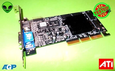 ATI RADEON 7000 VE 64 MB SCHEDA VIDEO AGP VGA S-VIDEO AV-OUT #40055 - Immagine 1 di 2