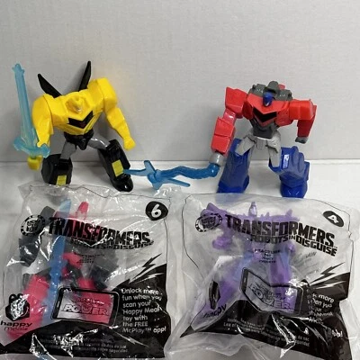 TRANSFORMERS ROBOTS IN DISGUISE UNDERBITE, McDonalds Happy Meal Figure 2015. - Image 1 of 4