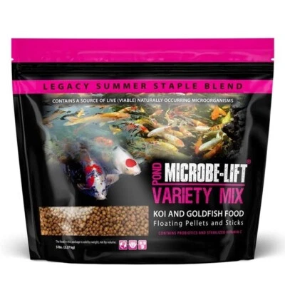 Alimento para peces Microbe-Lift Legacy mezcla de variedades, 5 libras Foto 1 de 4