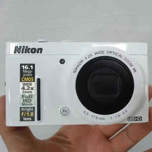Nikon Coolpix P310 16.1MP 4.2x Optical Zoom Compact Digital Camera -White - Picture 1 of 7