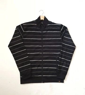 rugged outdoor wear carhartt Long sleeve track jacket Black Full Zip mens size S - Imagen 1 de 4