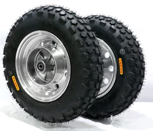 3.5-8 Rear Fornt Tubeless Off-road Tyres vacuum & rims For Honda Monkey Z50 Z50J - Picture 1 of 5