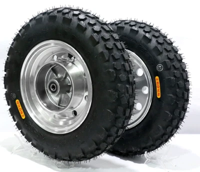3.5-8 Rear Fornt Tubeless Off-road Tyres Vacuum & Rims for Honda Monkey Z50 Z50J - Image 1 of 4